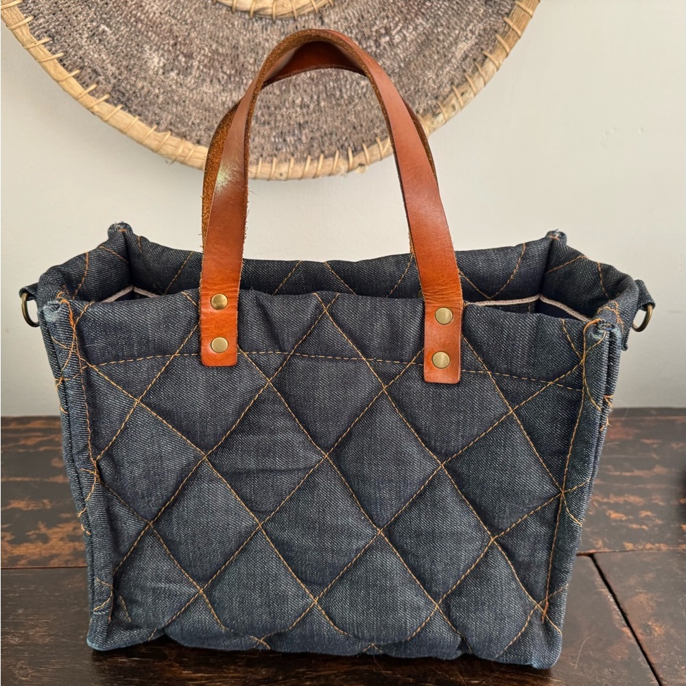 Parker Thatch small Quilted Denim Mimi